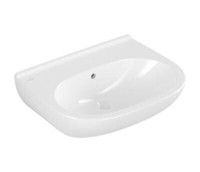 VILLEROY & BOCH - O.NOVO LAVABO 60 CM. BIANCO ALPIN CON TROPPOPIENO 51606001