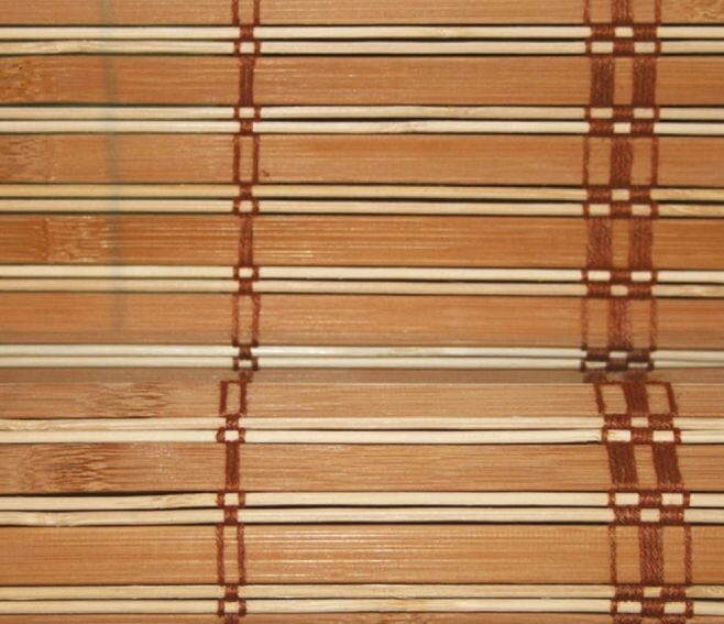 VERDELOOK - TAPPARELLA AFRICA IN LISTELLI DI BAMBU' 100 X 160 CM. MARRONE CHIARO 400C