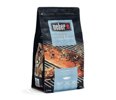 WEBER® - SEAFOOD SMOKING BLEND CHIPS PER AFFUMICATURA BBQ DI PESCE E FRUTTI DI MARE 0,7 KG. 17665