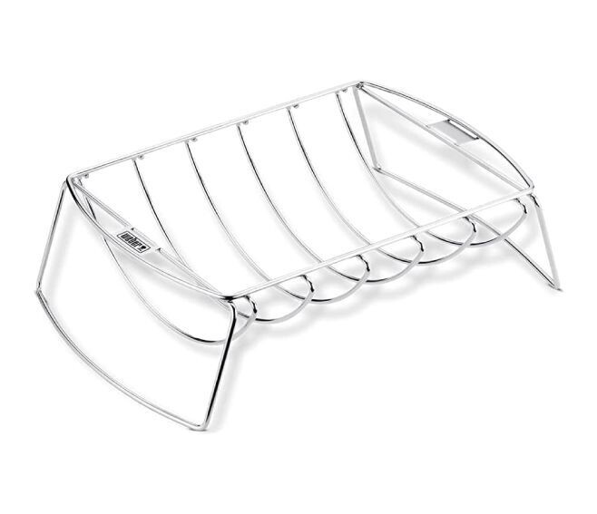 WEBER® - SUPPORTO DI COTTURA PREMIUM PER COSTINE E ARROSTI BBQ 6469