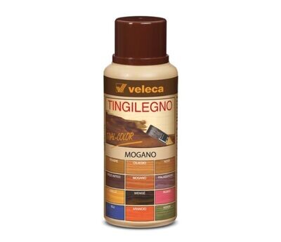 VELECA - TIVAL COLOR TINGILEGNO MOGANO TINGENTE PER LEGNO DA INTERNO 250 ML.