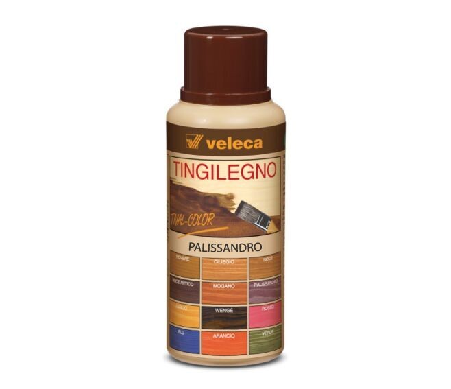 VELECA - TIVAL COLOR TINGILEGNO PALISSANDRO TINGENTE PER LEGNO DA INTERNO 250 ML.