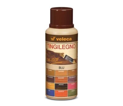 VELECA - TIVAL COLOR TINGILEGNO BLU TINGENTE PER LEGNO DA INTERNO 250 ML.