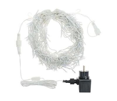 LOTTI - ICE LIGHT TENDA CON 352 LED PROLUNGABILE 5 M LUCI DI NATALE BIANCO CALDO 36505