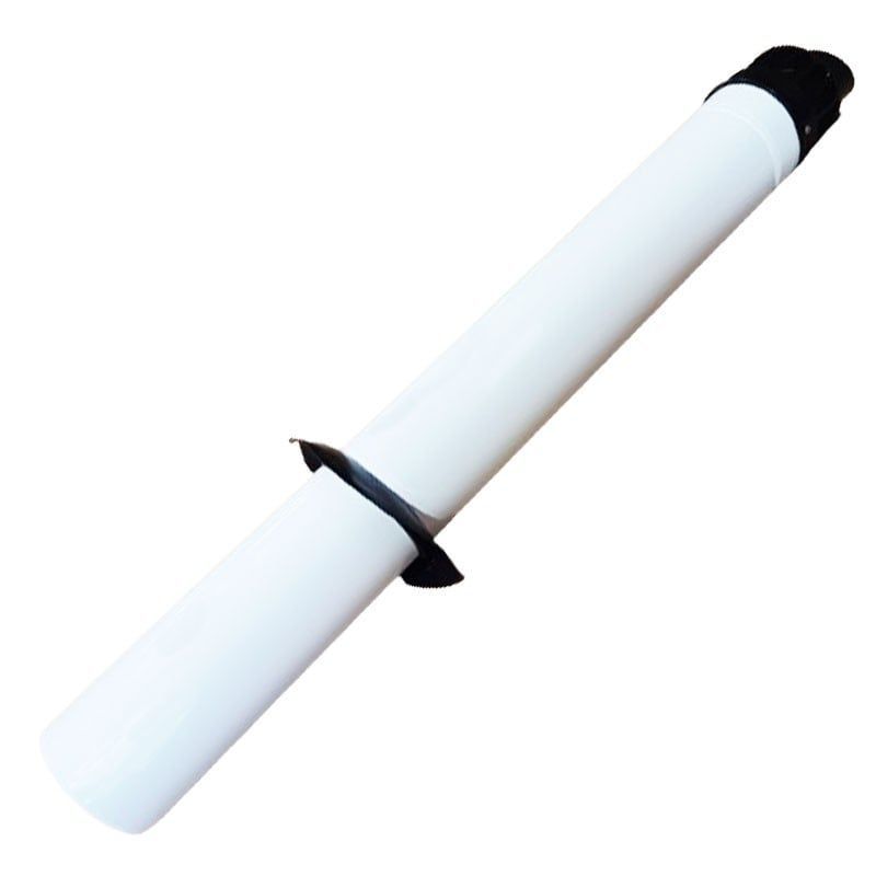 BAXI KHG 71405911 KIT SCARICHI FUMI SEPARATI IN POLIPROPILENE - TUBI COASSIALI CON TERMINALE Ø 60/100 PER SCARICO A PARETE, LUNGHEZZA TOTALE 857 MM BAXI KHG 71405911 KIT SCARICHI FUMI SEPARATI IN POLIPROPILENE - TUBI COASSIALI CON TERMINALE Ø 60/100 PER SCARICO A PARETE, LUNGHEZZA TOTALE 857 MM