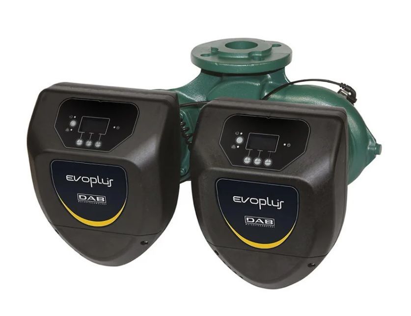 DAB EVOPLUS D 80/220.40 M CIRCOLATORE ELETTRONICO A ROTORE BAGNATO VERSIONE GEMELLARE CON CORPO POMPA FLANGIATO DN 40, PORTATA MAX 18 M³/H - PREVALENZA MAX 8 M 60151003 DAB EVOPLUS D 80/220.40 M CIRCOLATORE ELETTRONICO A ROTORE BAGNATO VERSIONE GEMELLARE CON CORPO POMPA FLANGIATO DN 40, PORTATA MAX 18 M³/H - PREVALENZA MAX 8 M 60151003