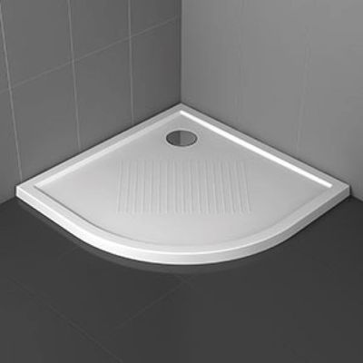 NOVELLINI - LINE PIATTO DOCCIA ACRILICO D. 90 100X100 CM. ANGOLARE BIANCO SENZA PILETTA ATNR1004-30