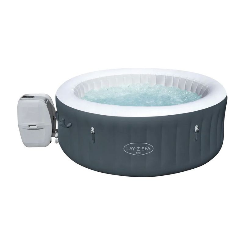 BESTWAY - LAY-Z- SPA BALI AIRJET PISCINA IDROMASSAGGIO GONFIABILE 180X66 CM. 2-4 PERSONE 60009
