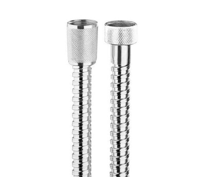 BOSSINI - FLESSIBILE DOCCIA IN OTTONE STANDARD 1/2” X 1/2” FF CONICO CM. 200 CROMO A00035 BOSSINI - FLESSIBILE DOCCIA IN OTTONE STANDARD 1/2” X 1/2” FF CONICO CM. 200 CROMO A00035