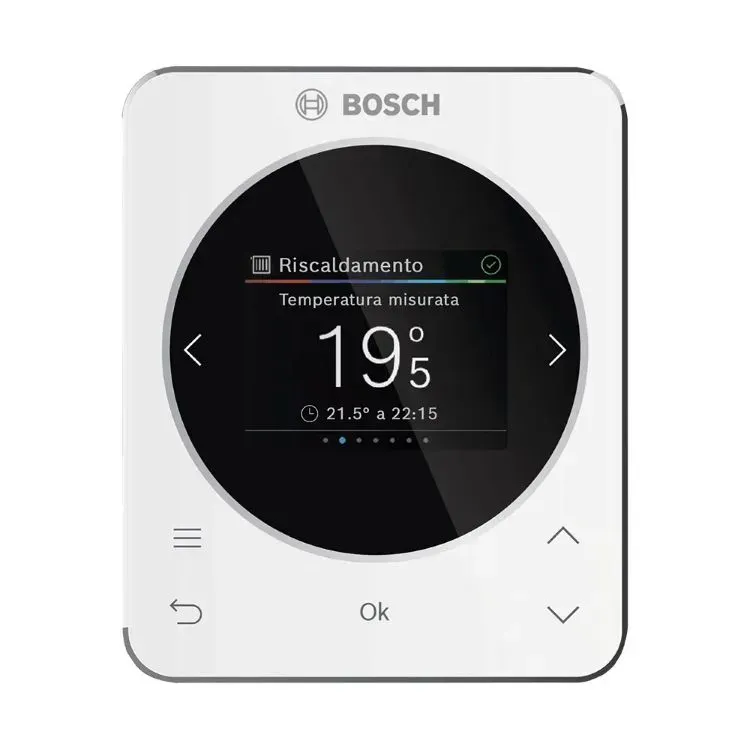 JUNKERS - BOSCH CH120 termoregolatore ambiente con funzione di termostato modulante per caldaia a condensazione codice prod: 7738112982 JUNKERS - BOSCH CH120 termoregolatore ambiente con funzione di termostato modulante per caldaia a condensazione codice prod: 7738112982
