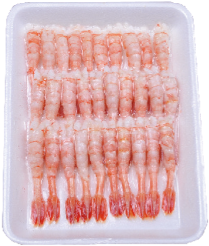 23689 Greenland Amaebi Mukimi Ebi Shrimp M 30/110g