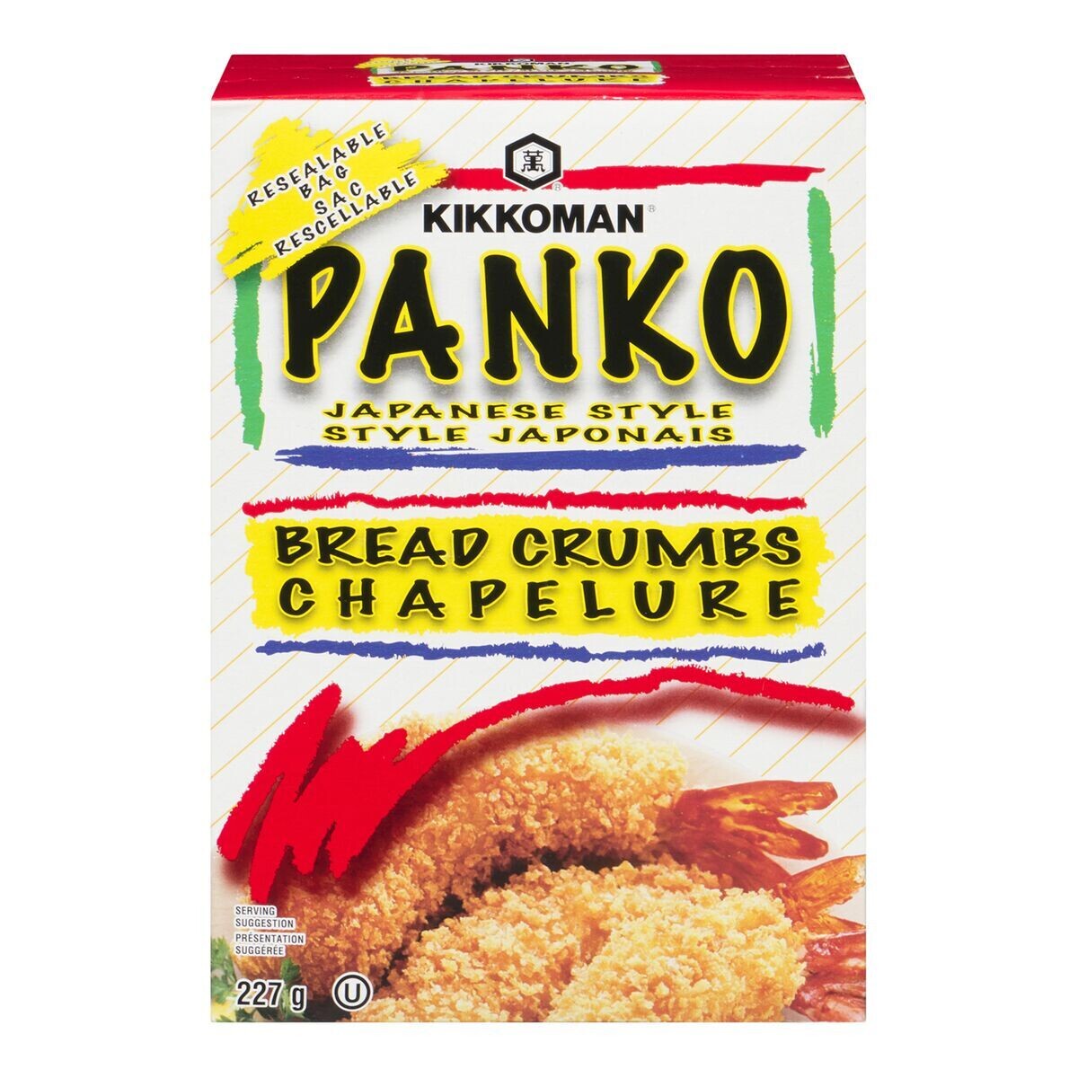 23782 Kikkoman Panko Bread Crumbs 3/1LB
