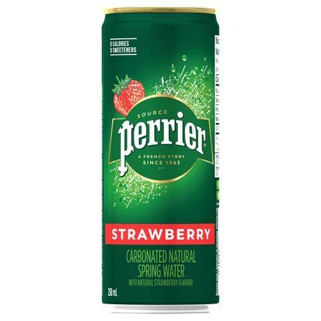 23786 Perrier Stawberry Sparkling Mineral Water 250ml