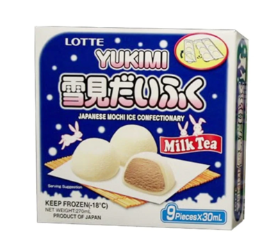 23856 LOTTE Yukimi Daifuku Milk Tea 9/30ml