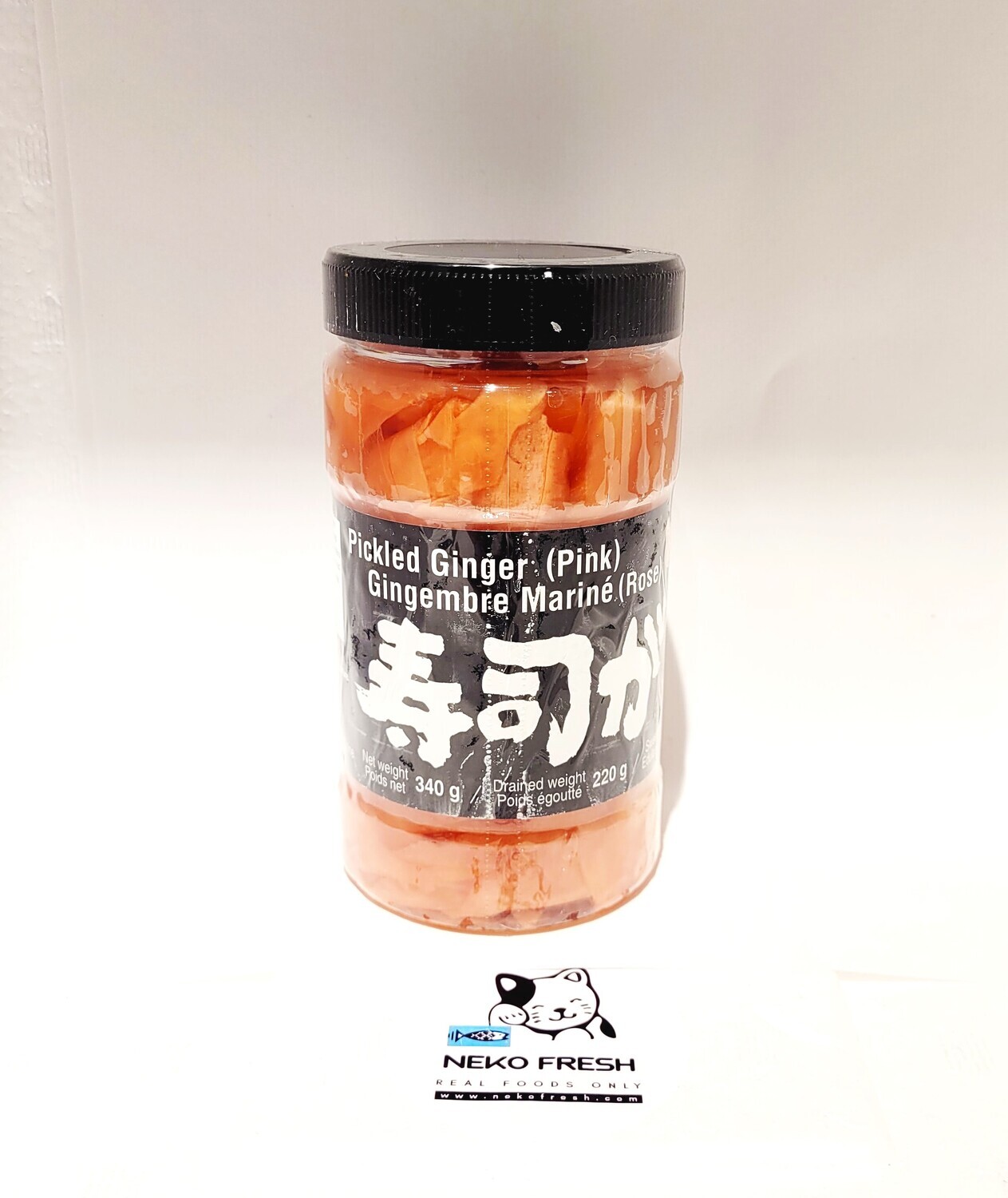 23862 SHIRAKIKU Pickled Pink Ginger 340g #12NT