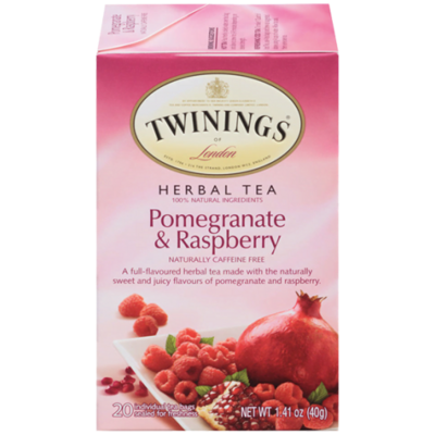 23979 TWININGS Pomegranate & Raspberry 20/40g