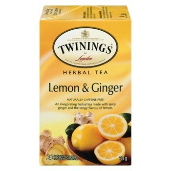 23978 TWININGS Lemon & Ginger 20/40g