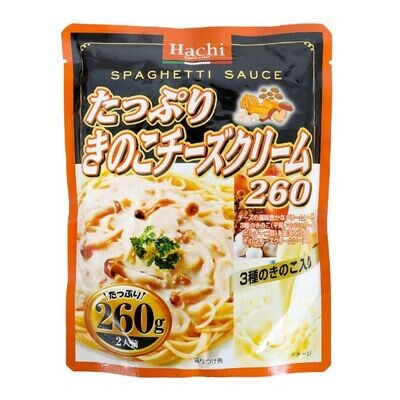 24006 HACHI Tappuria Kinoko Cheese Cream 260g