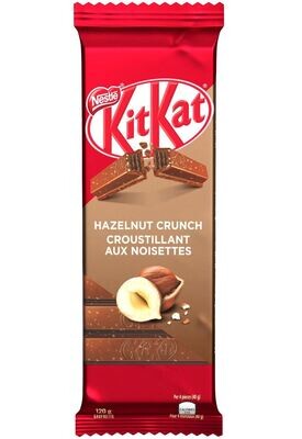 24027 NESTLE KitKat Hazelnut Crunch Wafer Bar 120g