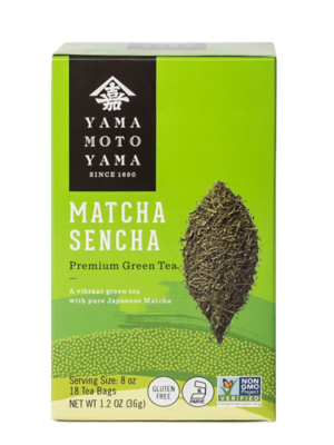 24080 YMY Premium Organic Matcha Sencha 18/36g