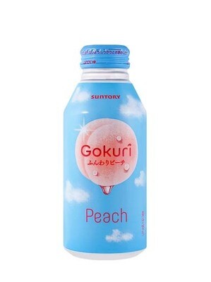 B0206 SUNTORY Gokuri Peach Juice 400ml