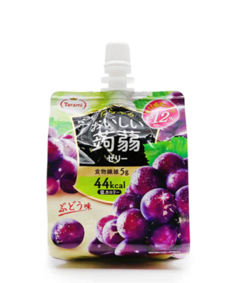 B0343 TARAMI Konnyaku - Grape Budo Jelly 150g #6G