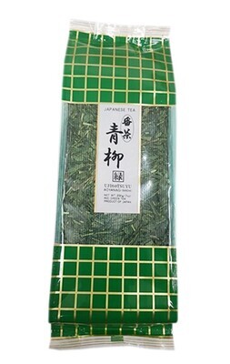 B0326 UJINOTSUYU Aoyanagi Green Tea Leaf 200g