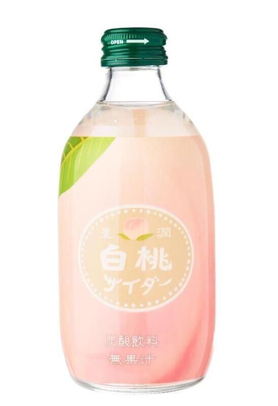 B0389 TOMOMASU White Peach Cider 300ml