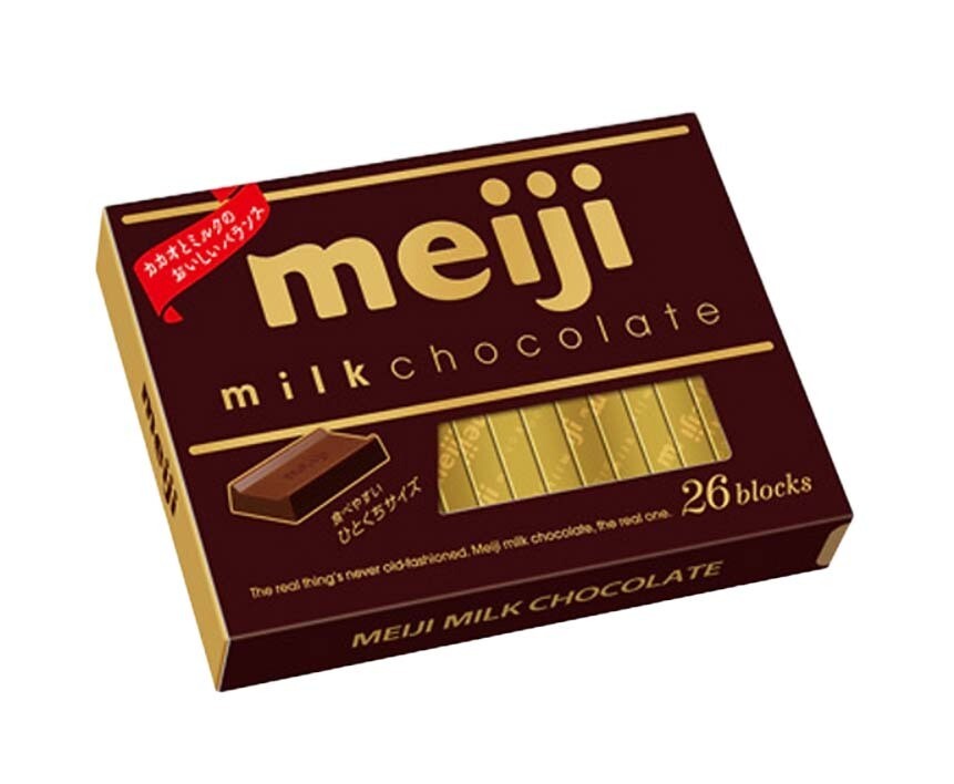 P0204 MEIJI Milk Chocolate 26/140g