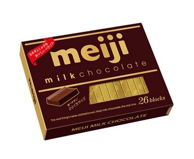 P0204 MEIJI Milk Chocolate 26/140g #6/48G