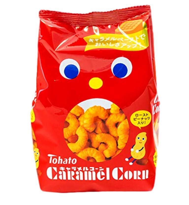P0811 TOHATO Caramel Corn Chips 77g