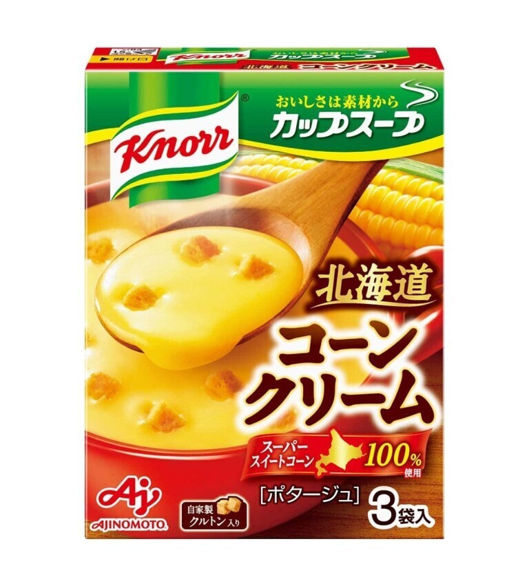 P1101 AJINOMOTO Cup Soup Corn Hokkaido Potage 52.8g