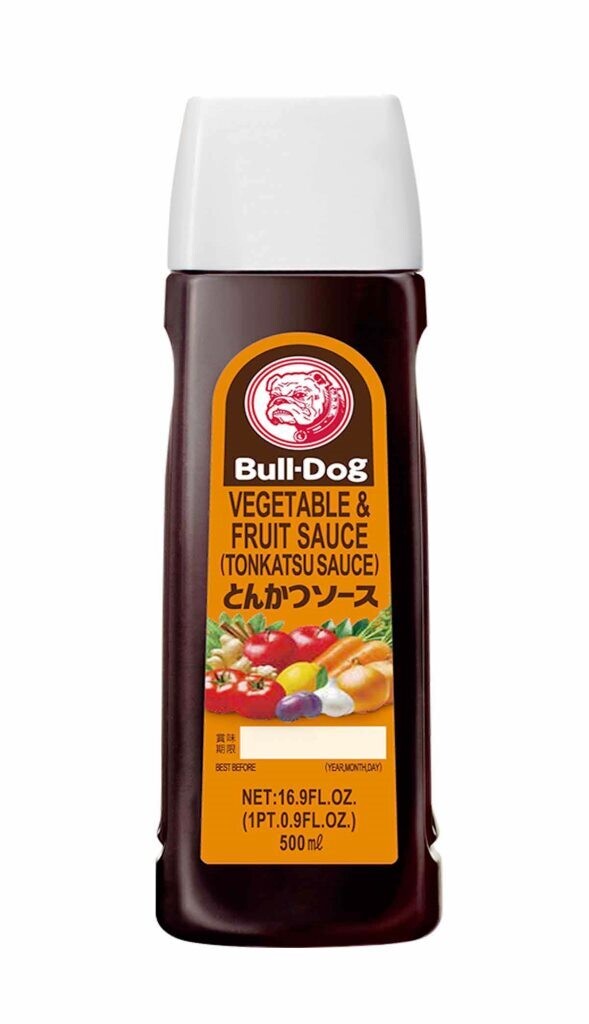 S0084 BULLDOG Tonkatsu Pork Cutlet Vegetable & Fruit Sauce 500ml