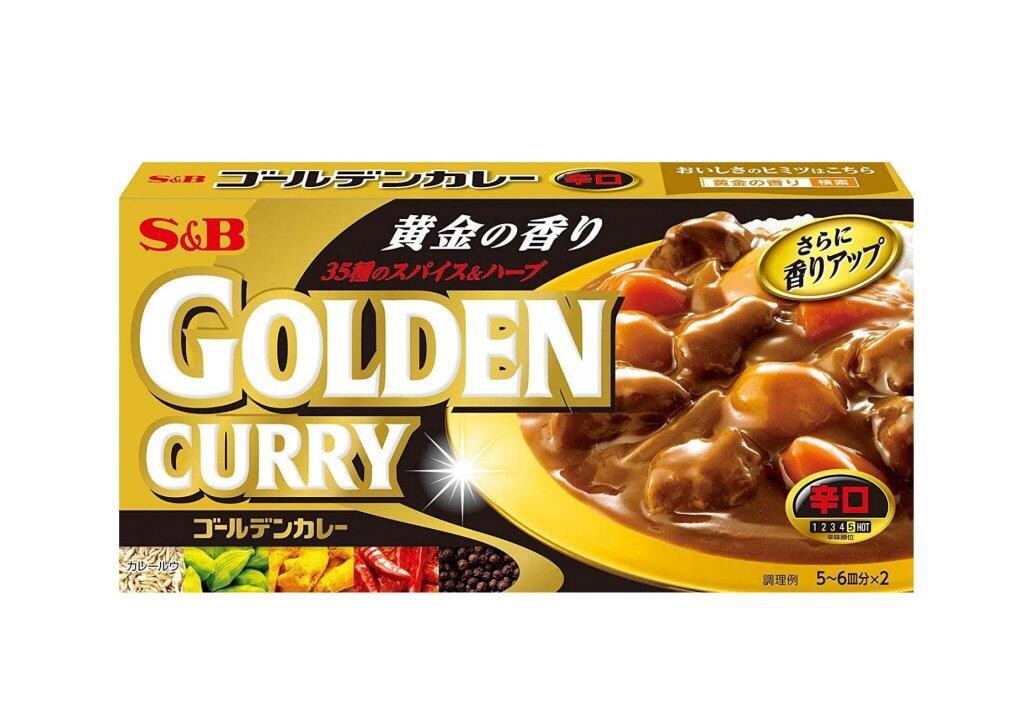 S0160 S&B Golden Curry Hot 220g