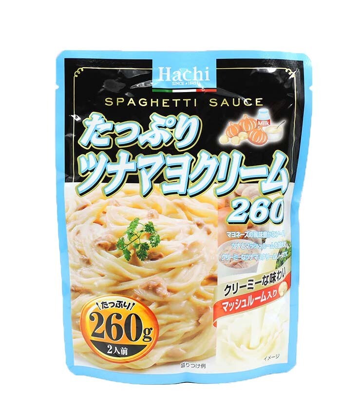 S0164 HACHI Tuna Mayo Cream Pasta Sauce 260g