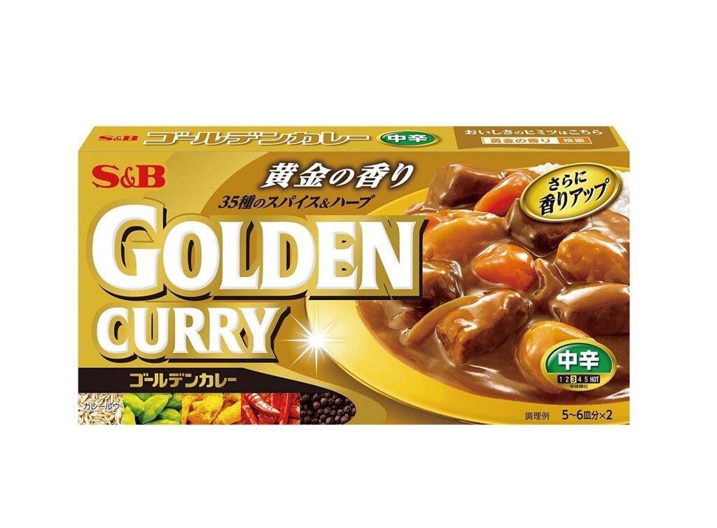 S0159 S&B Golden Curry Medium 220g