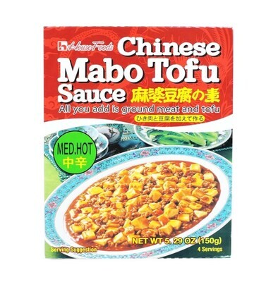 24527 House Foods Chinese Mabo Tofu Sauce Med Hot 150g