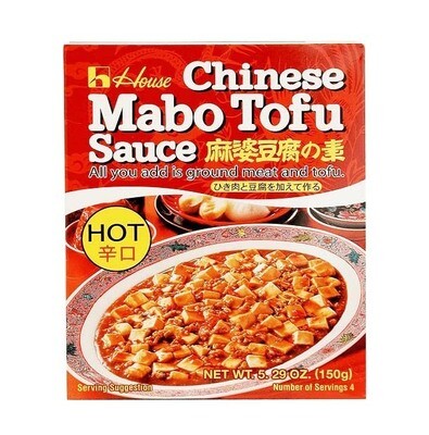 24528 House Foods Chinese Mabo Tofu Sauce Hot 150g