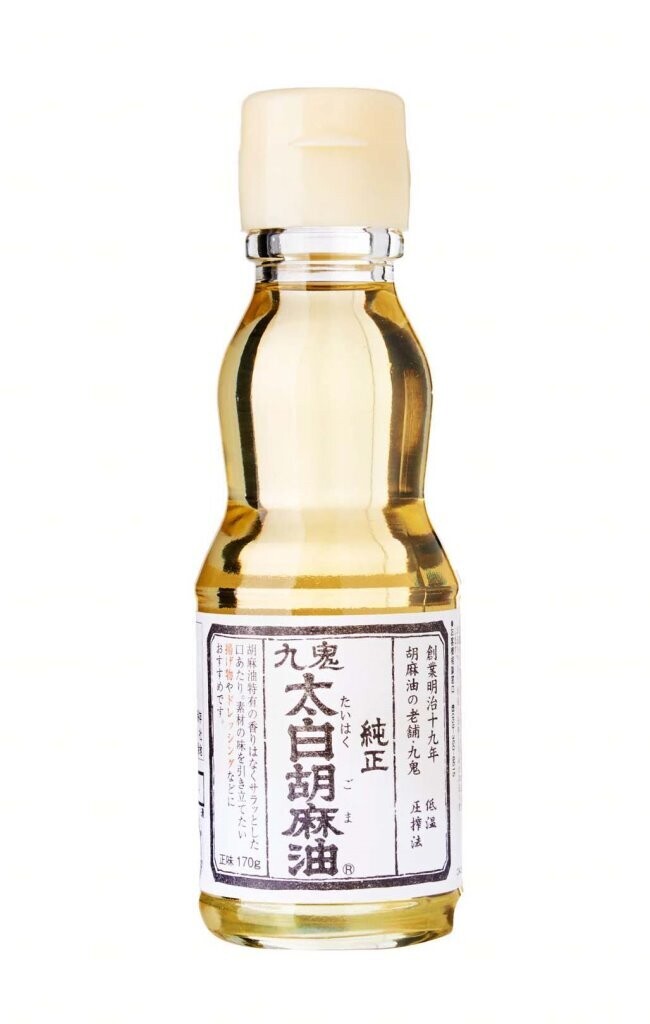 24521 Kuki Goma Abura Taihaku(White Sesame Oil) 170ml