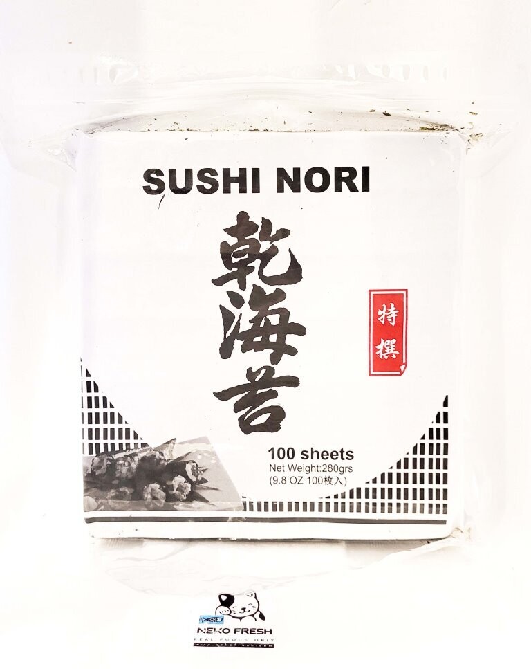24225 Sushi Nori Yaki Sheet 1/2 Cut 100/280g
