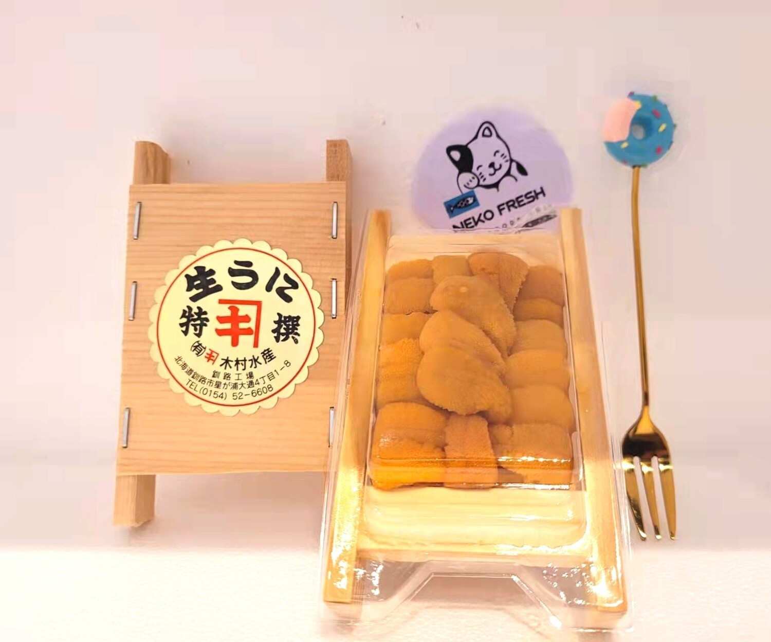 23982  Hokkaido Fresh Uni Jyou AA Barfun Bara Sushi-Grade 30g/Tray
