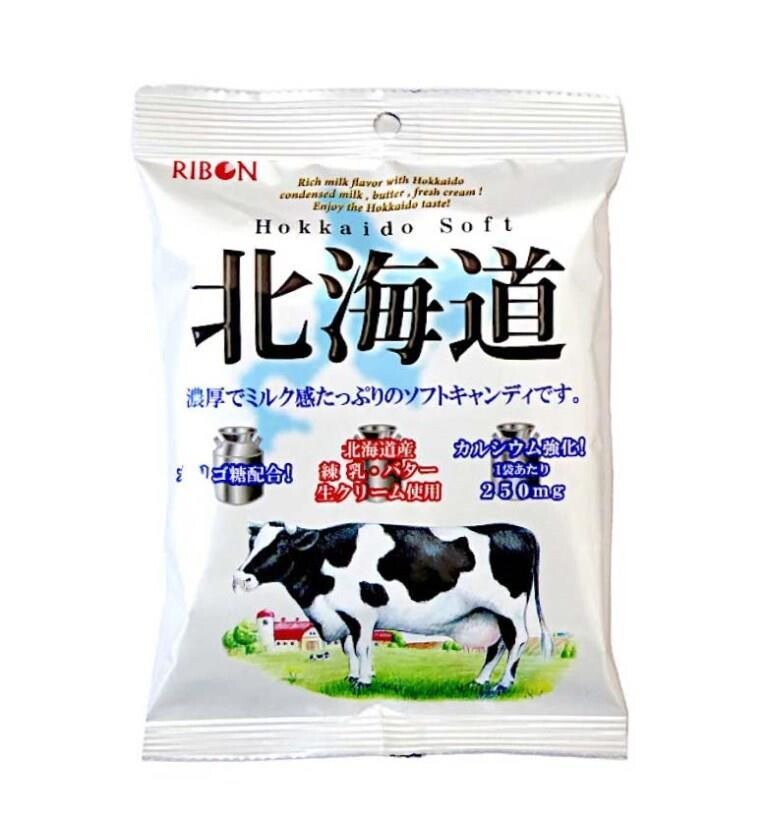 23867 Ribon Hokkaido Soft Milk 70g