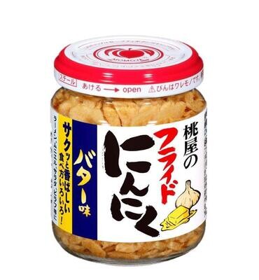 24571 Momoya Fried Ninniku Butter Minced Garlic 58g