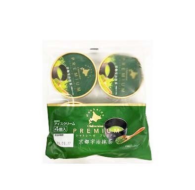 24330 Chateraise Matcha Ice Cream Cup 4/80ml