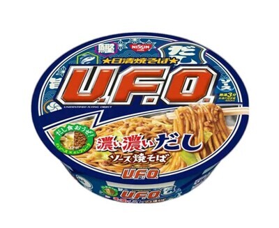 24665230411 Nissin UFO Dark Dashi Sauce Yakisoba 112G