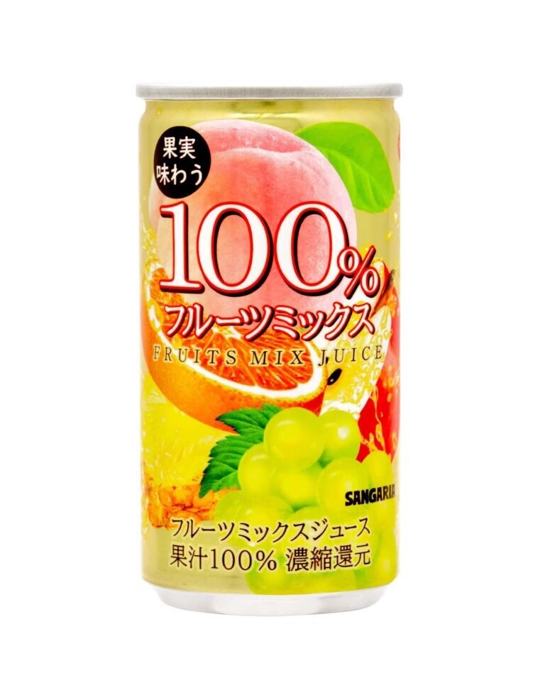 24677 Sangaria Kajitsu Ajiwau 100% Fruit Mix 190ml