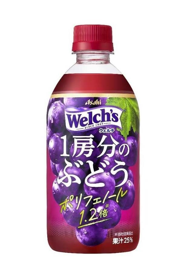 24684 Asahi Welch's Grapes Soft Drinks 470ml