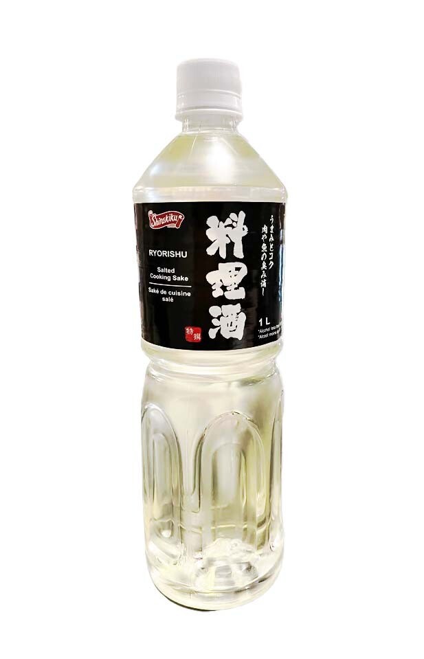 24701 Shirakiku Cooking Sake with Salt 1L