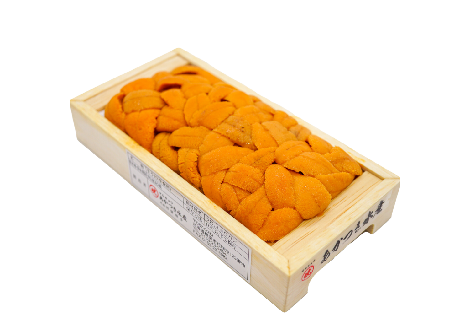 23762 Hokkaido Jyou AA Bafun Fresh Uni Bara Sushi-Grade 100g/Tray