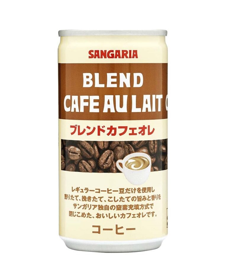 24747 Sangaria Quality Coffee Blended Cafe Au Lait 185g